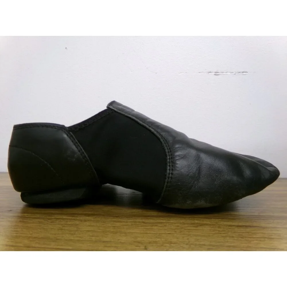 Pre-Owned Dance Dance Shoes Balera Adult 5M Side Elastic Leather Slip On